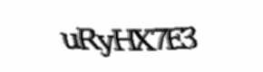 Security check image, please type the characters shown